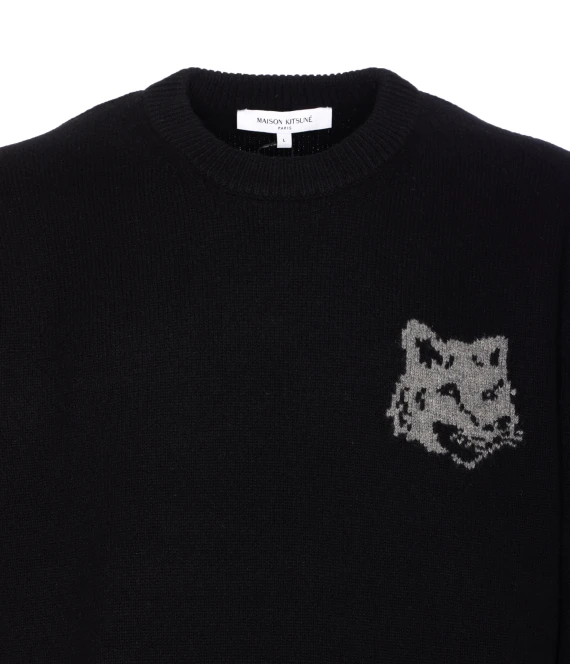 MAISON KITSUNE' Sweaters Black