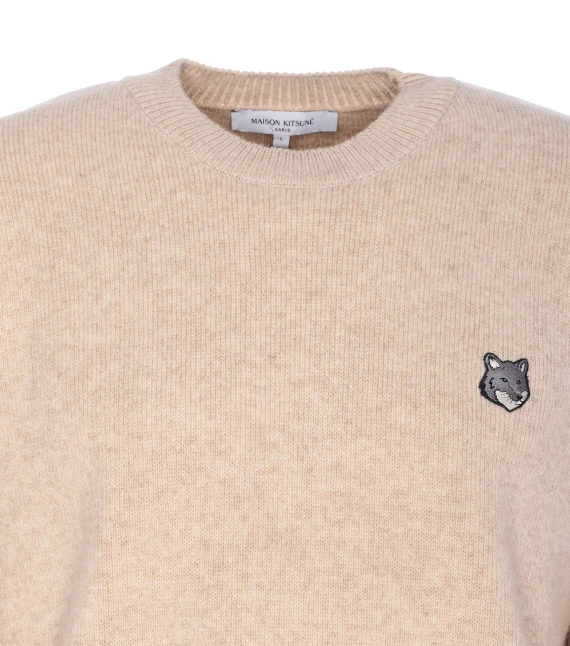 MAISON KITSUNE' Maglie Beige