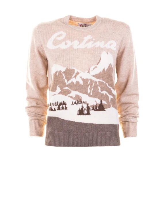 Maglia girocollo donna Cortina