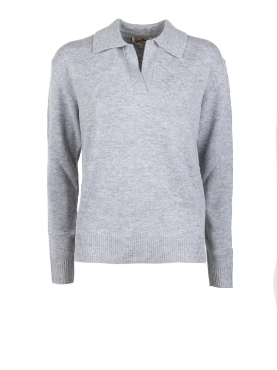 Maglione da donna Eze con collo polo