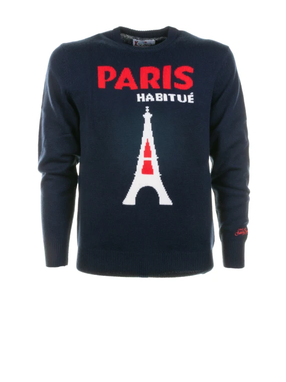 Maglia girocollo uomo Paris