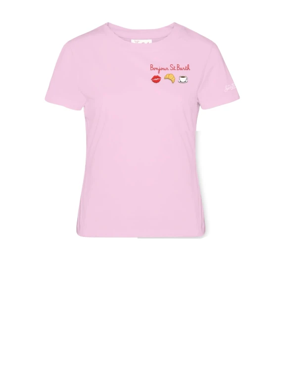 T-Shirt Emilie Bonjour Rosa