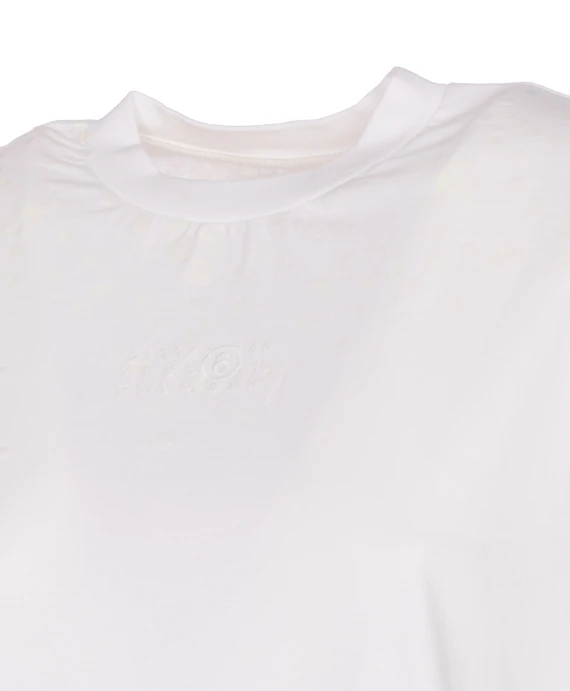 MM6 Maison Margiela T-shirt e Polo Bianco