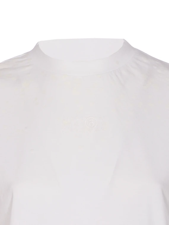 MM6 Maison Margiela T-shirt e Polo Bianco