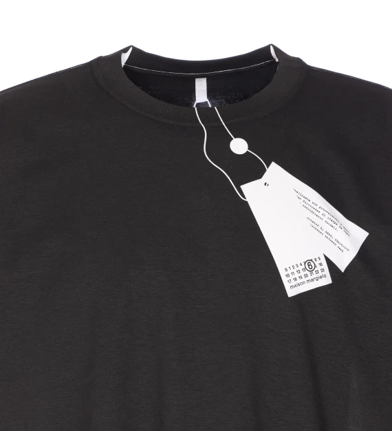 MM6 Maison Margiela T-shirt e Polo Nero