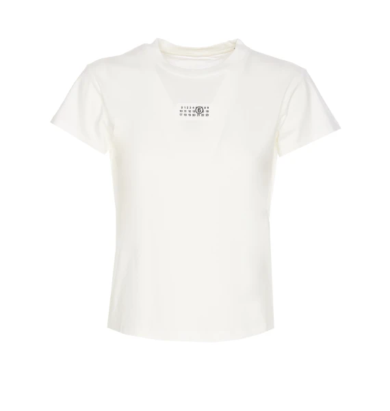 MM6 Maison Margiela T-shirt e Polo Bianco