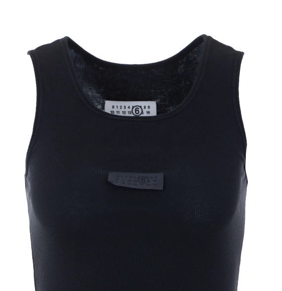 MM6 Maison Margiela Top Nero