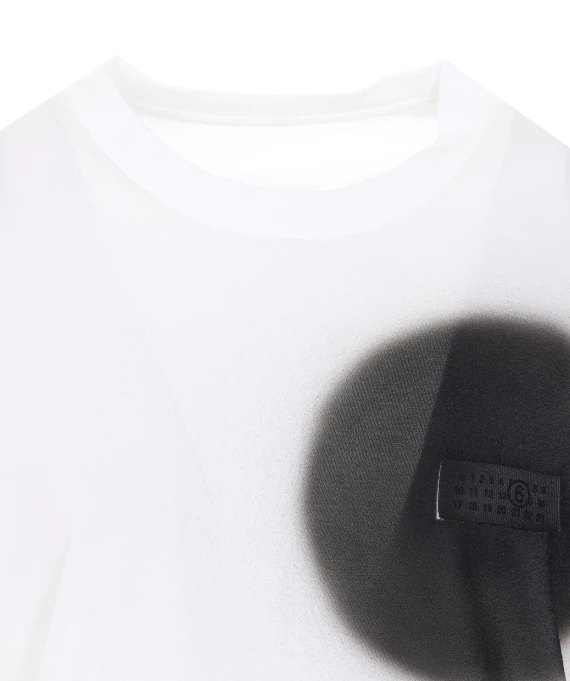 MM6 Maison Margiela T-shirt e Polo Bianco
