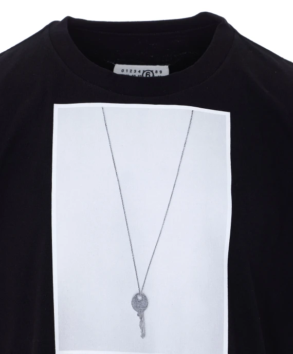MM6 Maison Margiela T-shirt e Polo Nero