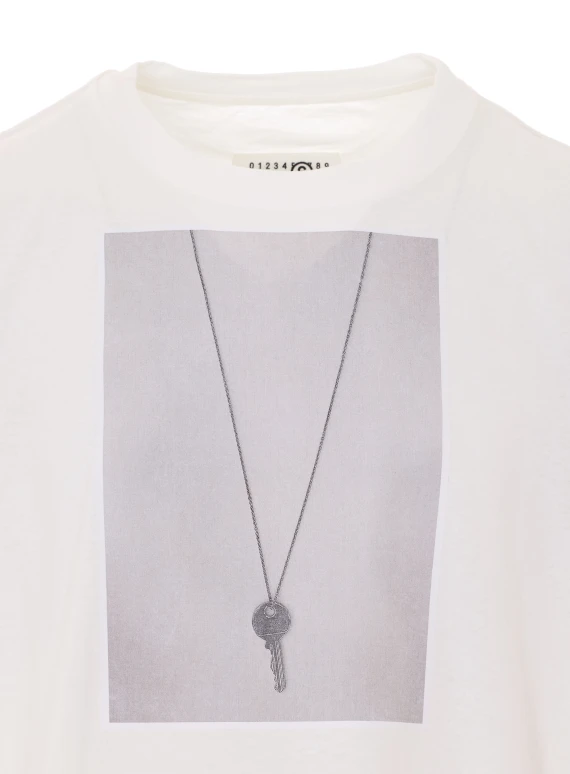 MM6 Maison Margiela T-shirt e Polo Bianco