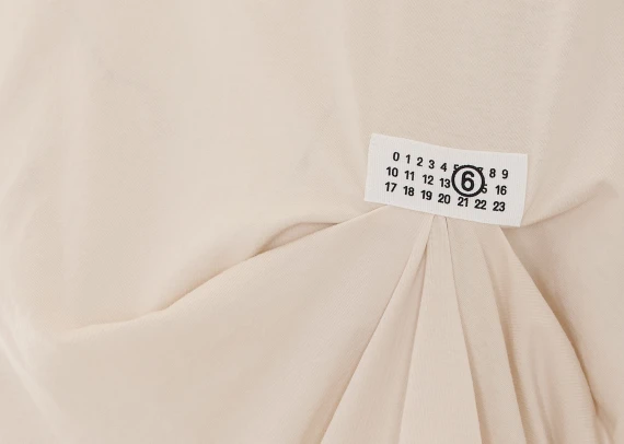 Numeric Logo Draped T-Shirt