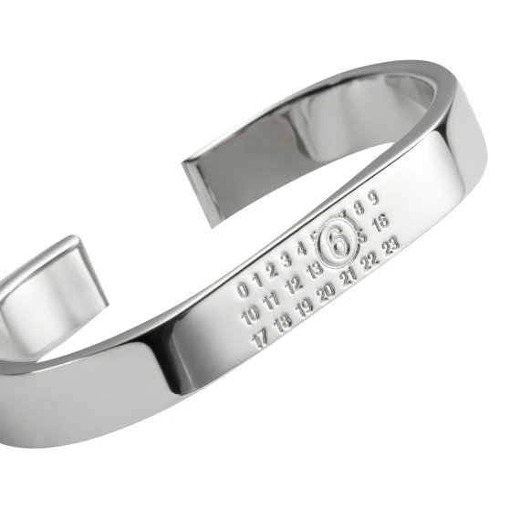 Silver Double Numeric Ring