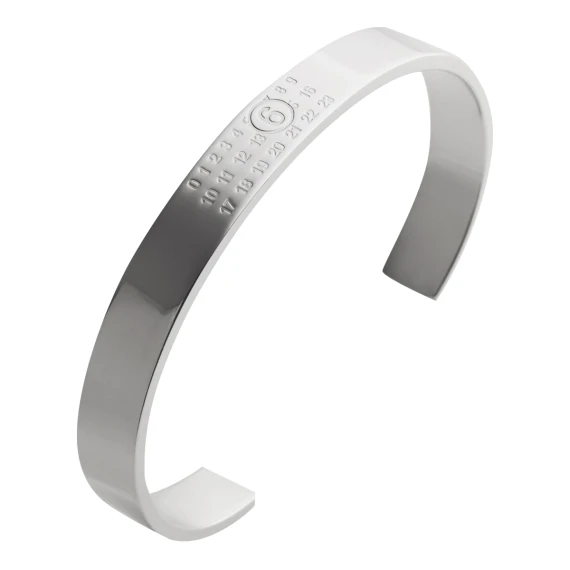 Silver Numeric Signature Bracelet