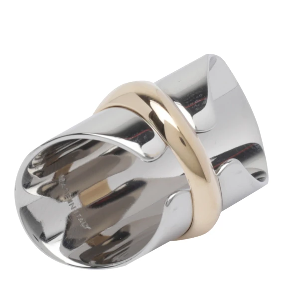 Silver and Gold Numeric Ring MM6 Maison Margiela