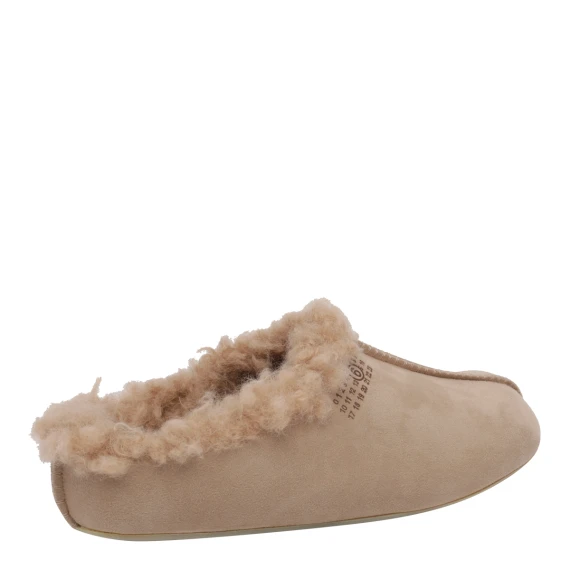 Beige Numeric Sabot MM6 Maison Margiela
