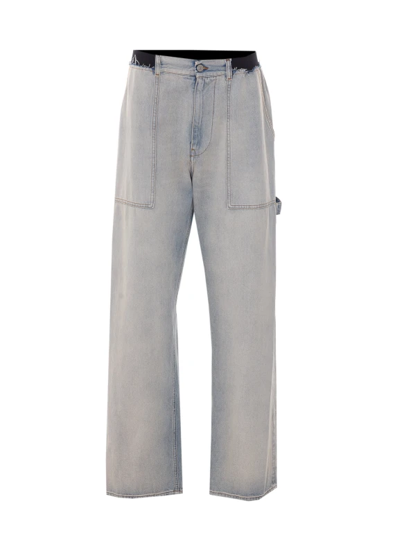 Jeans grigio MM6 Maison Margiela