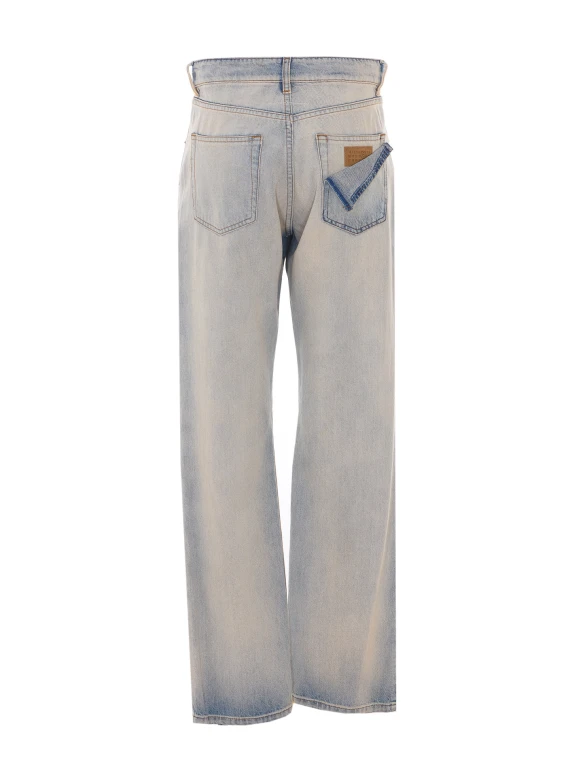 Jeans blu MM6 Maison Margiela