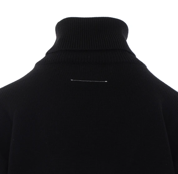 Black and Dark Grey Sweater MM6 Maison Margiela