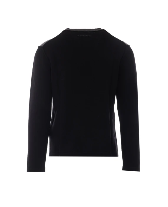 Black and Dark Grey Sweater MM6 Maison Margiela
