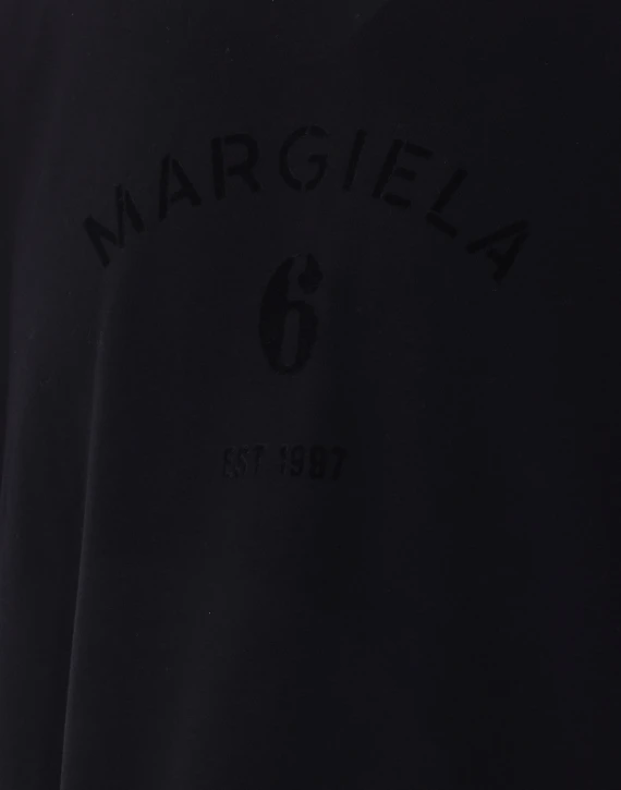 Black T-Shirt MM6 Maison Margiela