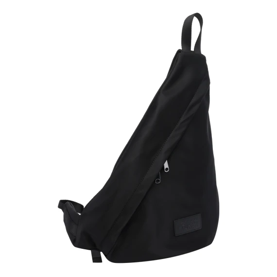Black Nylon Sling Crossbody Bag MM6 Maison Margiela