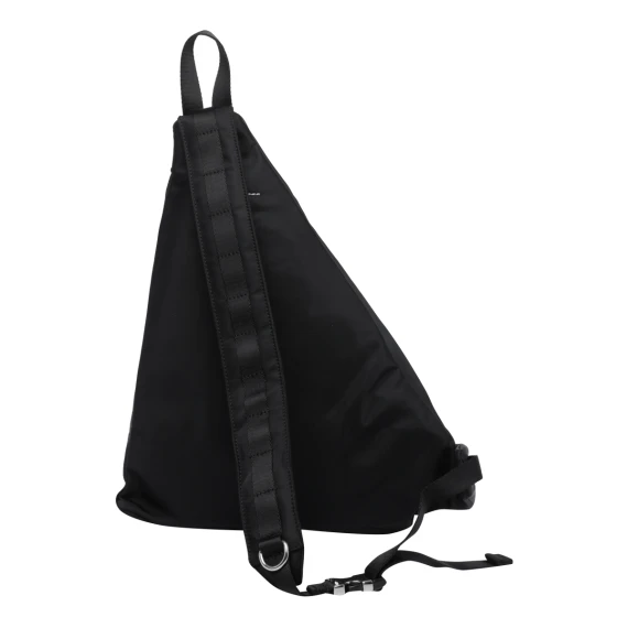 Black Nylon Sling Crossbody Bag MM6 Maison Margiela