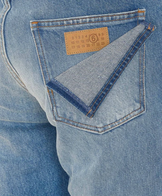 Denim Blue Jeans MM6 Maison Margiela