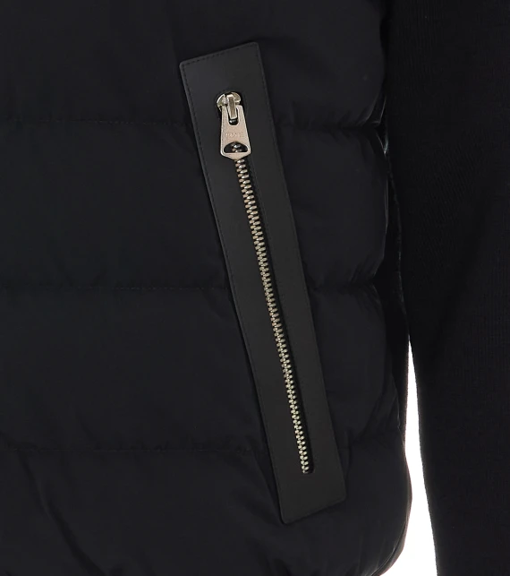 Piumino nero Andrew Mackage