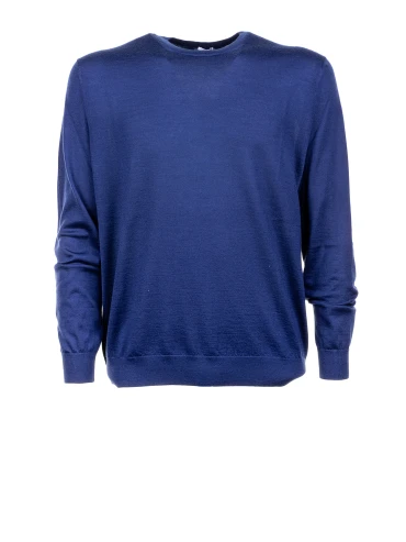 Ink Blue Crewneck Sweater - Main Image