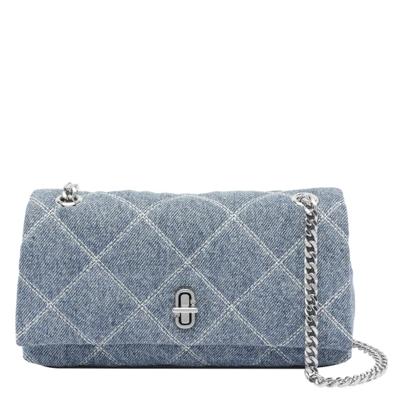 THE QUILTED DENIM DUAL CONVERTIBLE BAG