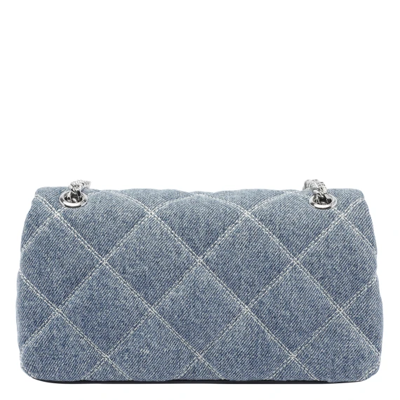 THE QUILTED DENIM DUAL CONVERTIBLE BAG