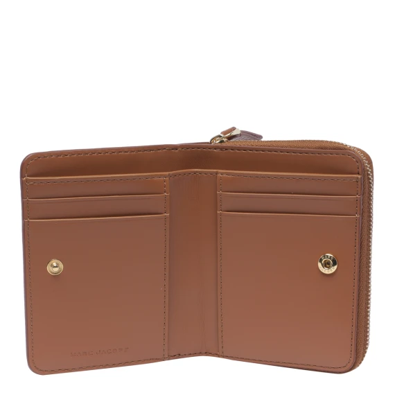 THE LEATHER MINI COMPACT WALLET