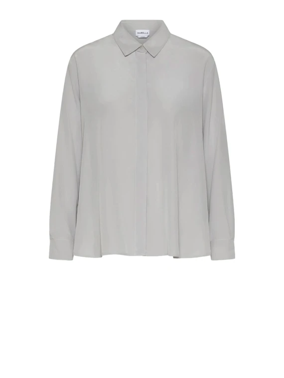 Camicia donna grigio perla
