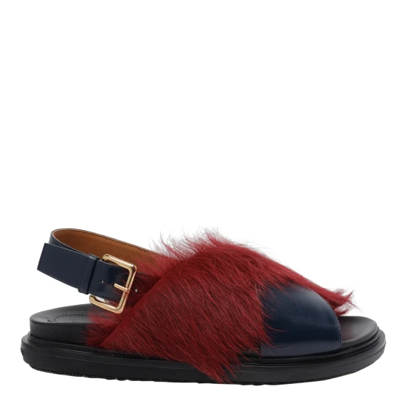 Sandali bordeaux