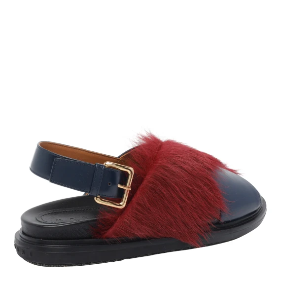 Sandali bordeaux MARNI