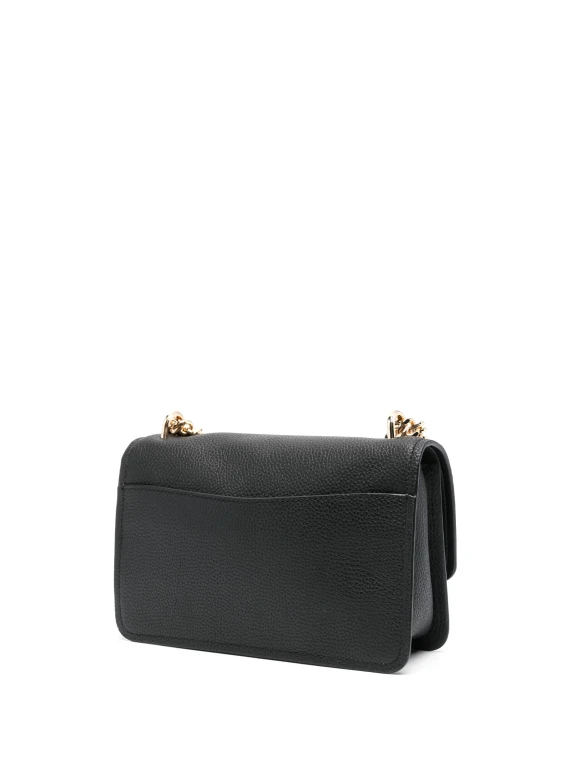 Claire Large Convertible Shoulder Bag in Pebbled Leather