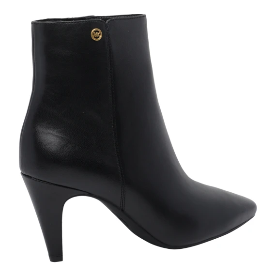 Black Daniela Pump Booties Boots