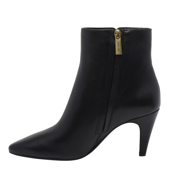 Black Daniela Pump Booties Boots