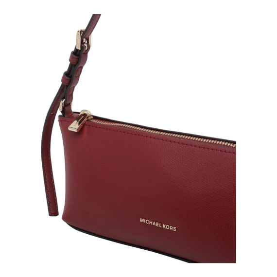 Pouch in pelle di vitello rossa Michael Michael Kors