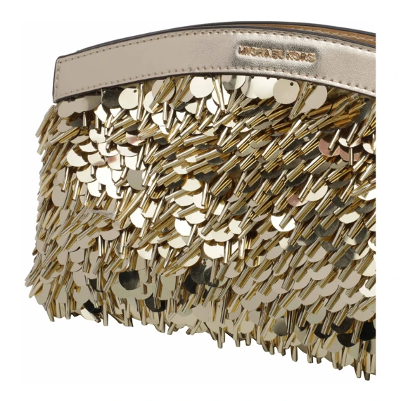Pochette dorata Michael Michael Kors