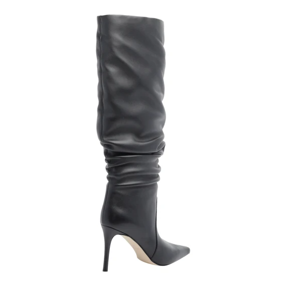 Stivali Dawn in pelle di vitello nera Michael Michael Kors