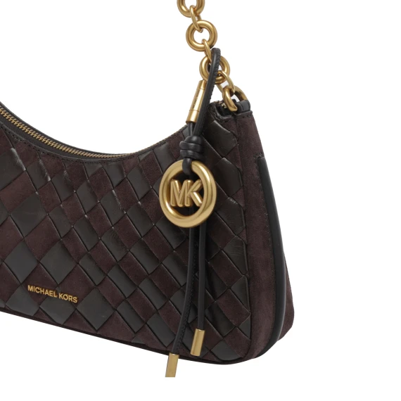 Dark brown shoulder bag Michael Michael Kors