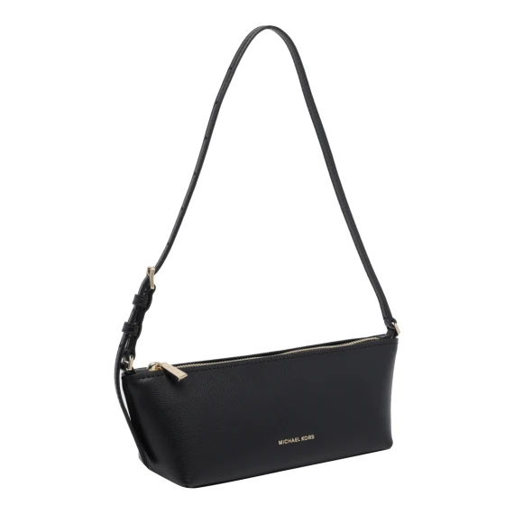 Black calf leather pouch bag Michael Michael Kors