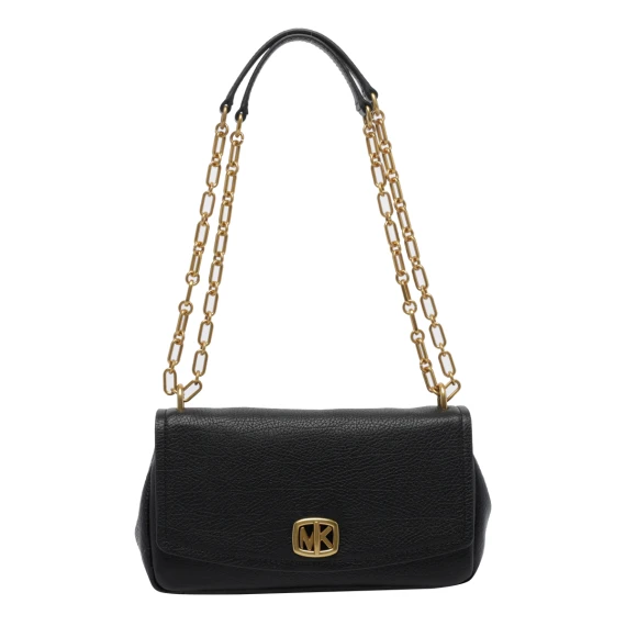 Black flap shoulder bag Michael Michael Kors