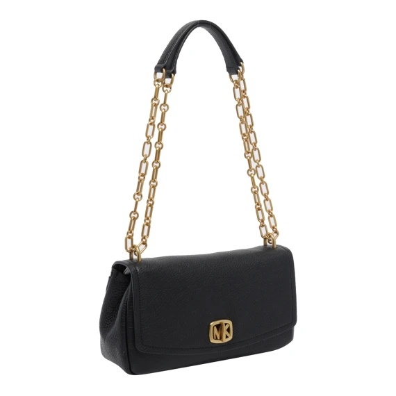 Black flap shoulder bag Michael Michael Kors