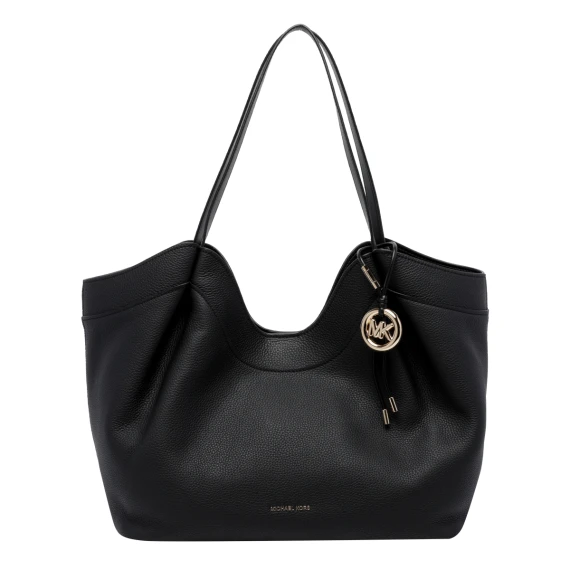Black tote bag with gold-tone details Michael Michael Kors