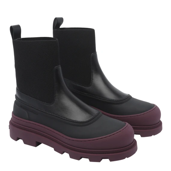 Black Vera Edge Booties Boots