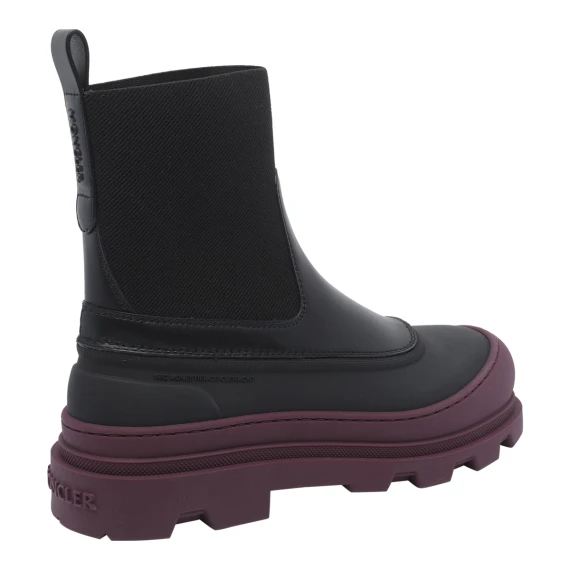 Black Vera Edge Booties Boots
