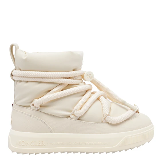 White Altive Mid Snow Boots Moncler