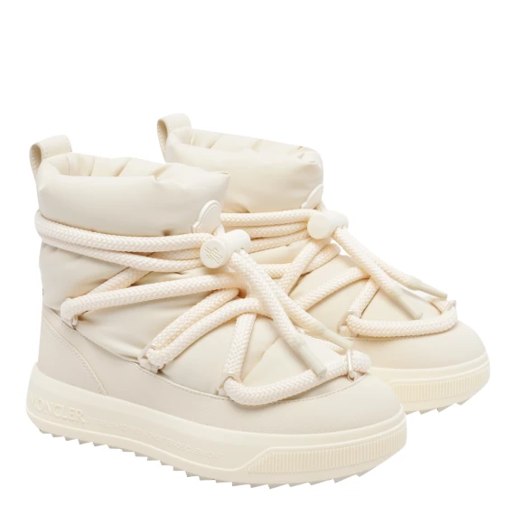 White Altive Mid Snow Boots Moncler